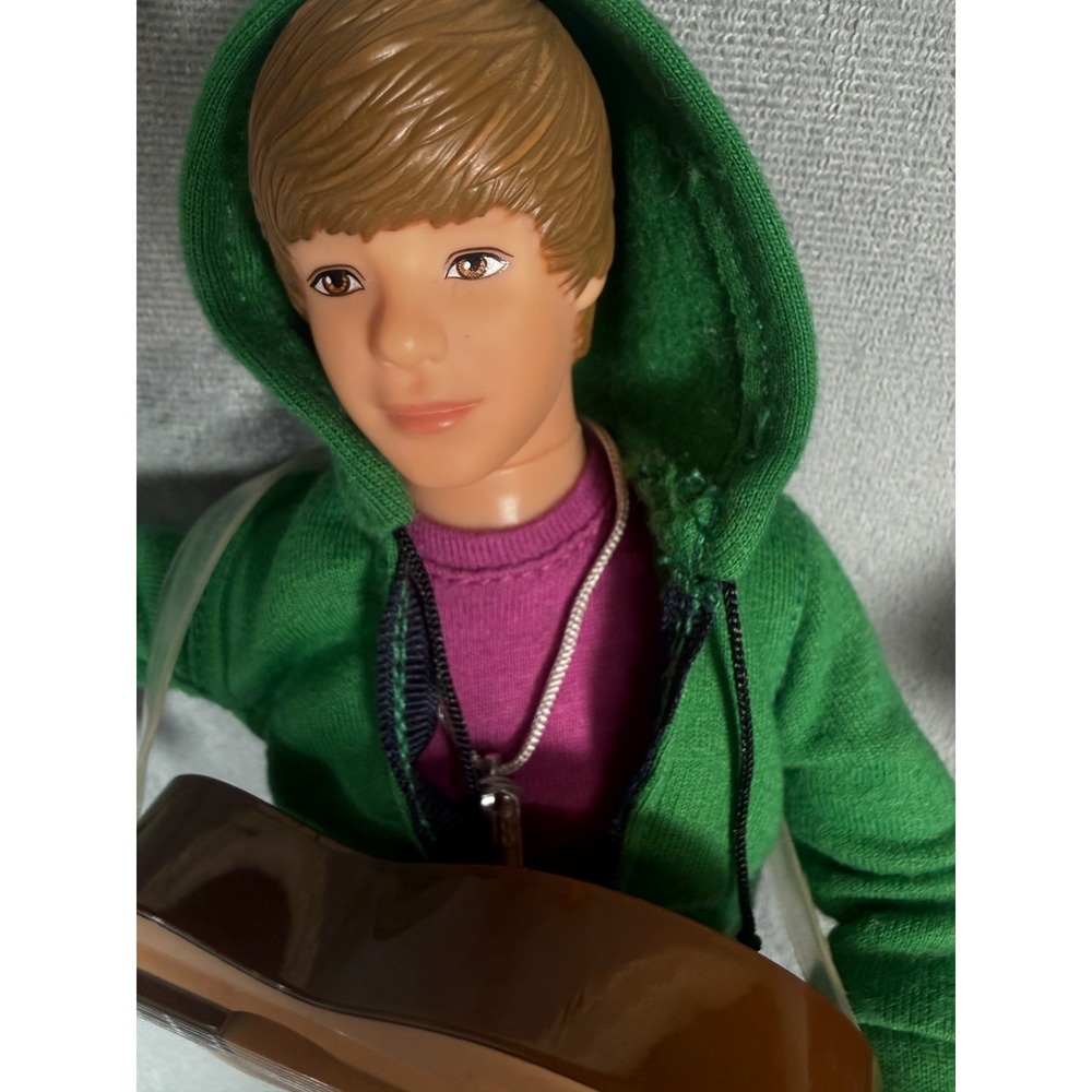 Justin Bieber Collector Dolls Lot of 2 Mattel Accessories Singing Works - Picture 9 of 14